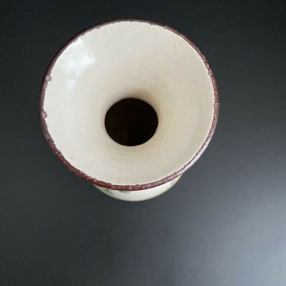 Vintage Bay Keramik West Germany Form 534/18 Villa Boat Scene Vase 1960s/1970s - Picture 7 of 10